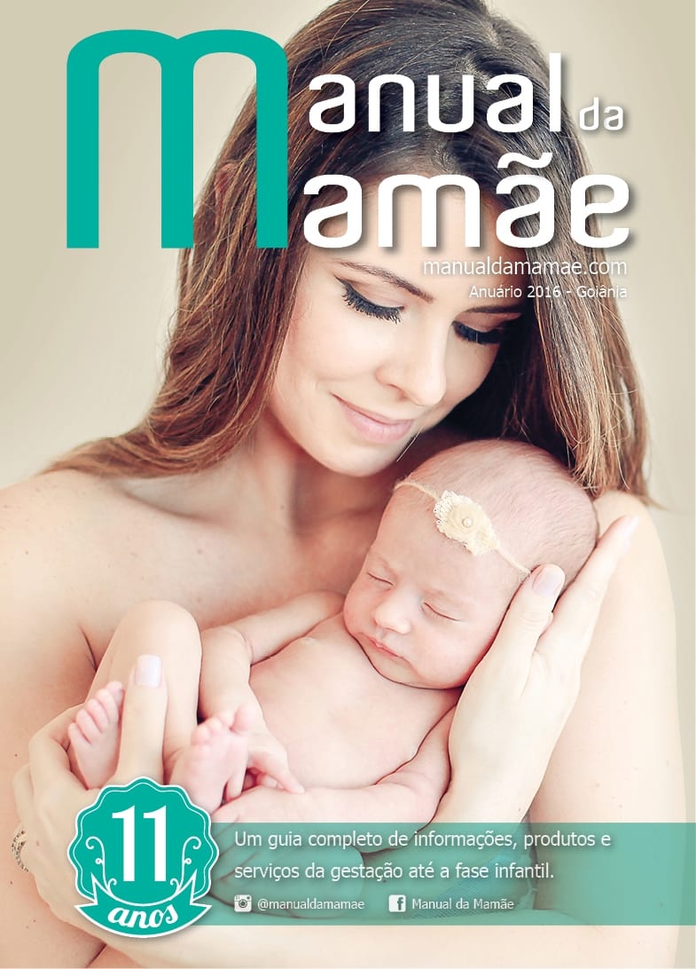 Somos capa no Manual da Mamãe 2016 – Goiânia