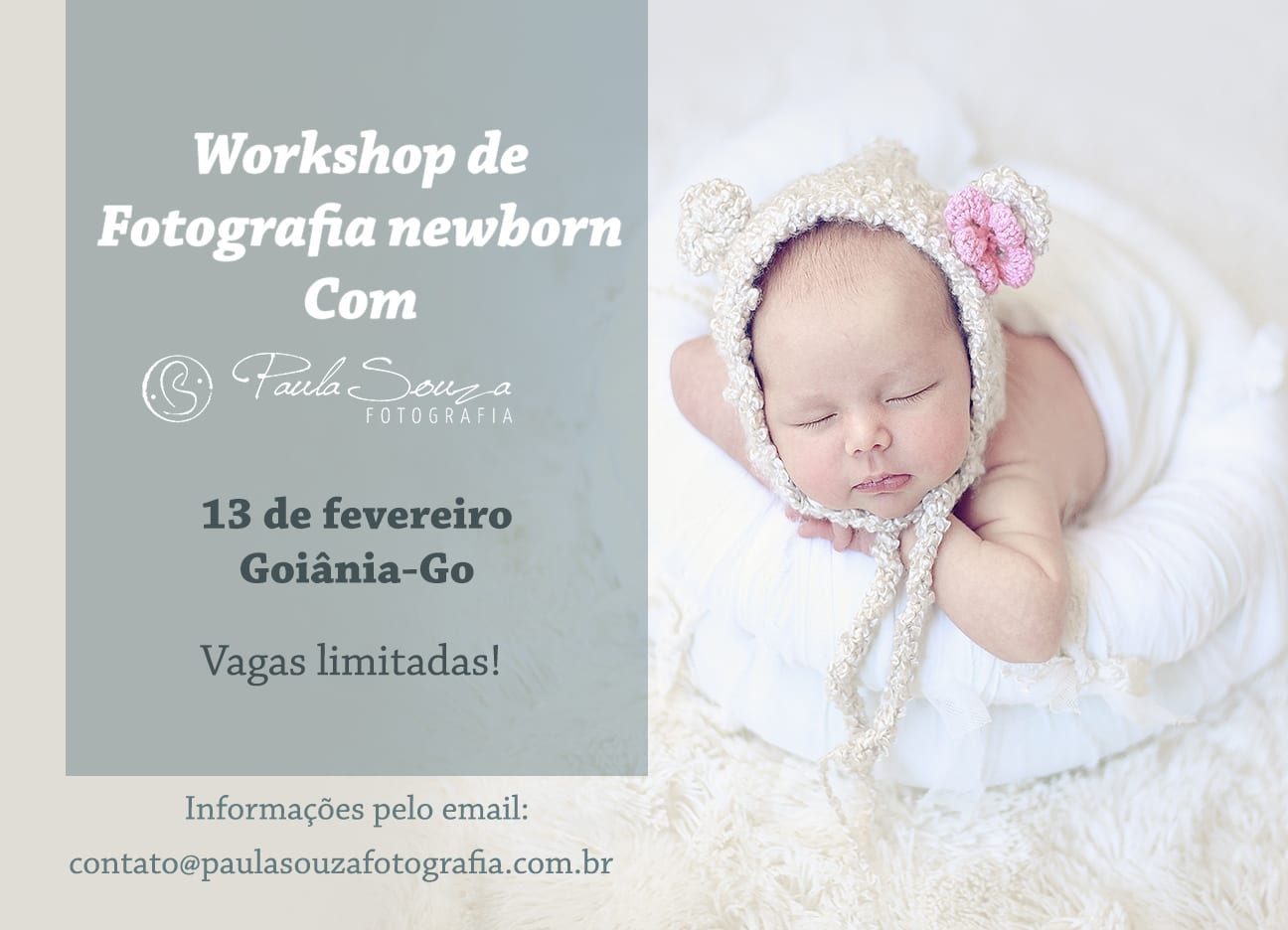 Workshop de Newborn Paula Souza dia 13/02/2016.